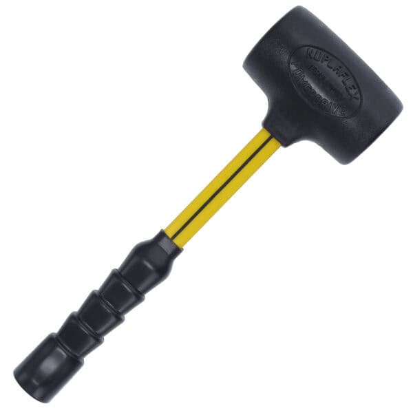 NUPLA® 4 lb Non-Marring Power Drive® Dead Blow Hammer with Durable 15.5 in Fiberglass Handle and Non-Slip Super Grip