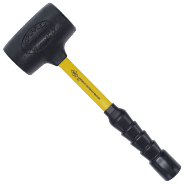 NUPLA® 4 lb Non-Marring Power Drive® Dead Blow Hammer with Durable 15.5 in Fiberglass Handle and Non-Slip Super Grip - Image 4