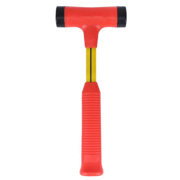 NUPLA® 1 lb Non-Marring Strike Pro® Power Drive® Dead Blow Hammer with 12 in Fiberglass handle and Non-Slip Cush-N-Grip - Image 2