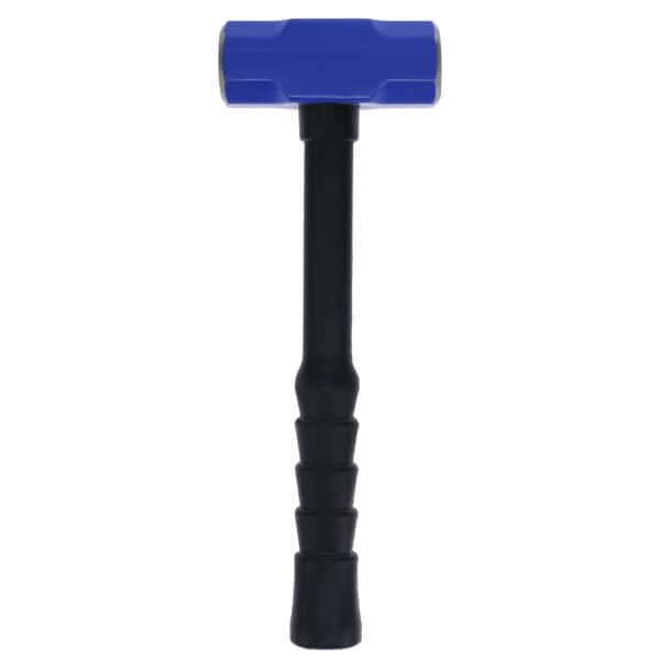 NUPLA® 2 lb Soft Face Safety Steel Sledge Hammer with Non-Slip Super Grip and Durable 14 in ERGO POWER® Fiberglass Handle - Image 2