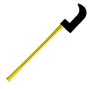 NUPLA® Double Edge Bush Hook with 36 in ERGO POWER® Fiberglass Handle
