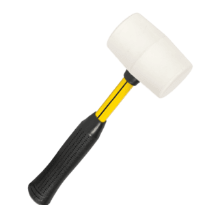 NUPLA® 1 lb Non-Marking White Rubber Mallet