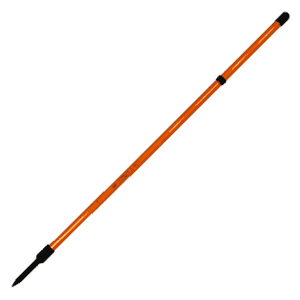 NUPLA® Non-Conductive Digging Bar with Heavy-Duty Pointed Tip and 72 in Classic Fiberglass Handle