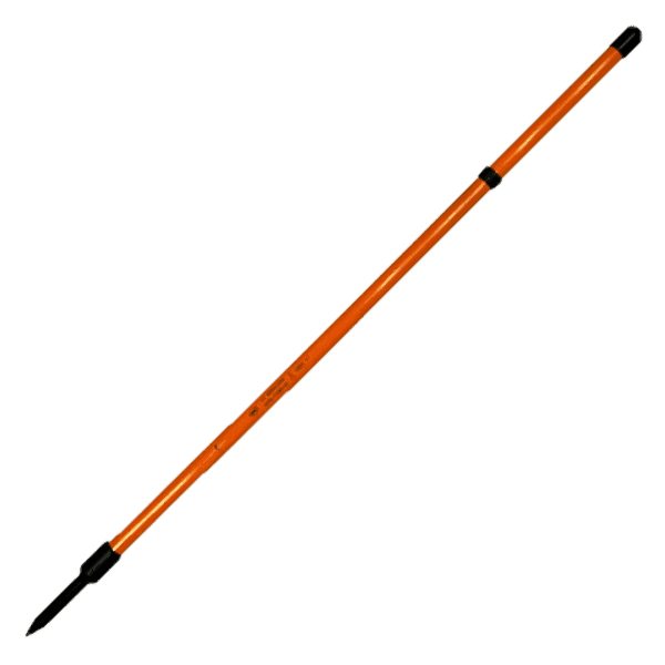 NUPLA® Non-Conductive Digging Bar with Heavy-Duty Pointed Tip and 72 in Classic Fiberglass Handle