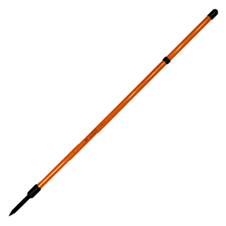 NUPLA® Non-Conductive Digging Bar with Heavy-Duty Pointed Tip and 72 in Classic Fiberglass Handle
