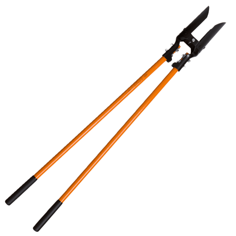 NUPLA® Non-Conductive Post Hole Digger with Heavy-Duty 14 Gauge Blades and 48 in Classic Fiberglass Handles