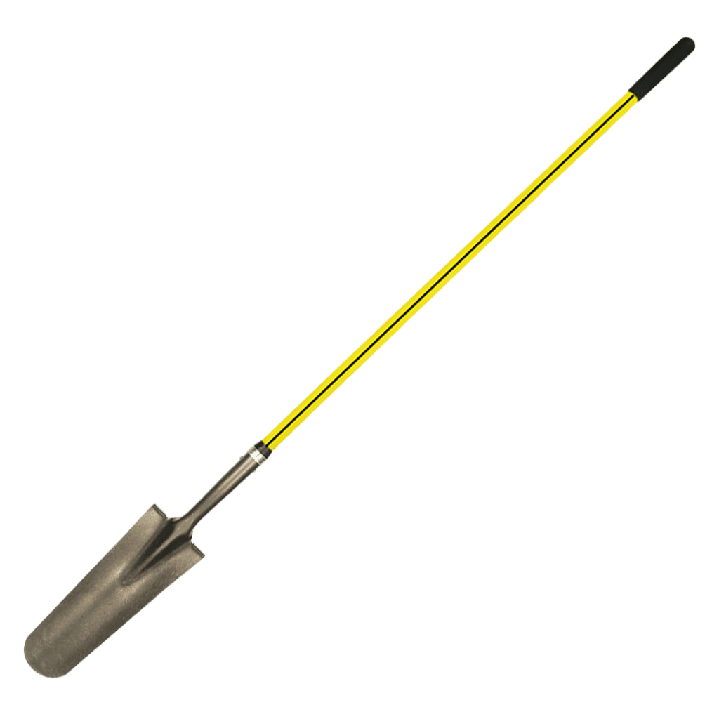 NUPLA® Sharp Shooter Drain Spade with 16 Gauge Blade and 60 in Classic Fiberglass Handle