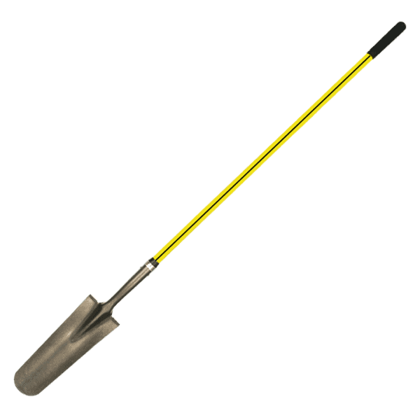 NUPLA® Sharp Shooter Drain Spade with 16 Gauge Blade and 60 in Classic Fiberglass Handle