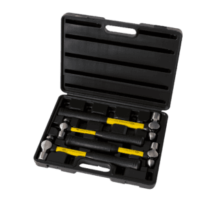 NUPLA® 4-Piece Ball Pein Hammer Set with Hard Case