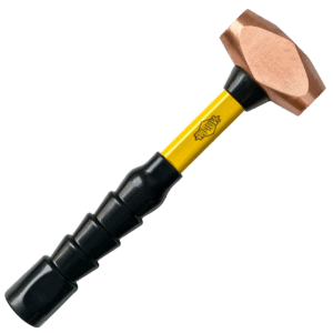 NUPLA® 2.5 lb Non-Sparking Copper Sledge Hammer with 12.625 in Classic Fiberglass Handle