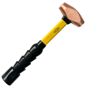 NUPLA® 1.5 lb Non-Sparking Copper Sledge Hammer with 12.625 in Classic Fiberglass Handle