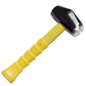 NUPLA® 4 lb Steel Hand Drilling Hammer with 10 in ERGO POWER® Fiberglass Handle