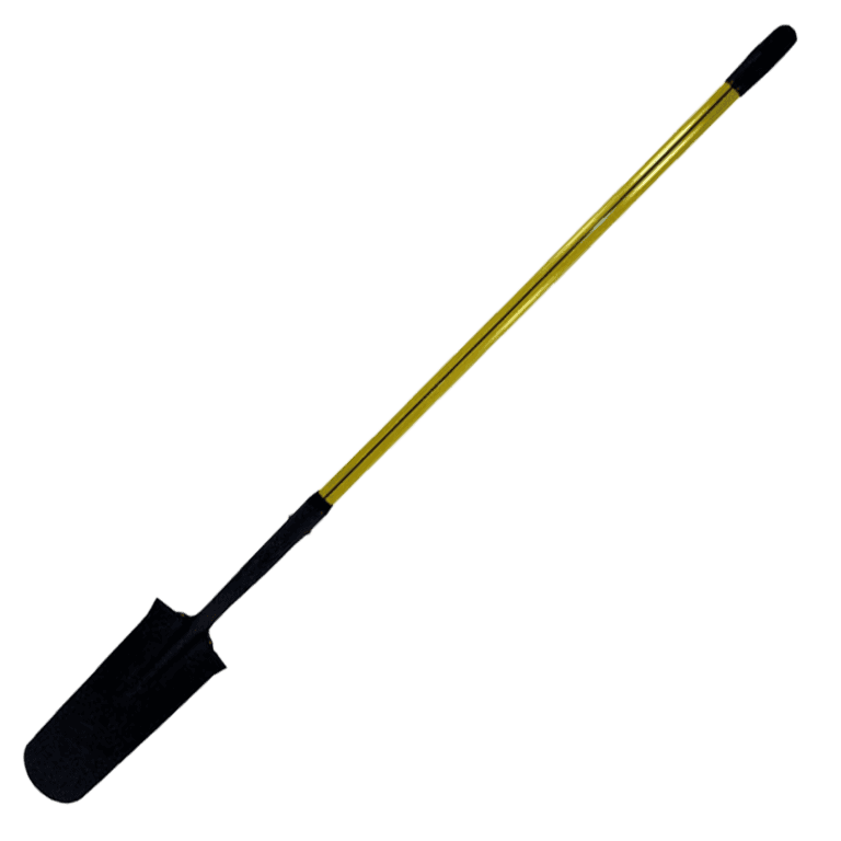 NUPLA® Sharp Shooter Drain Spade with 16 Gauge Blade and 48 in Classic Fiberglass Handle