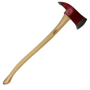 NUPLA® 6 lb Pick Head Fire Axe with 28 in Hickory Wood Handle
