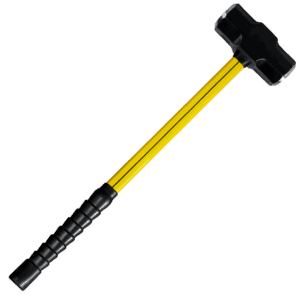 NUPLA® 20 lb Steel Sledge Hammer with 36 in ERGO POWER® Fiberglass Handle