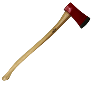 NUPLA® 6 lb Flat Head Fire Axe with 32 in Hickory Wood Handle