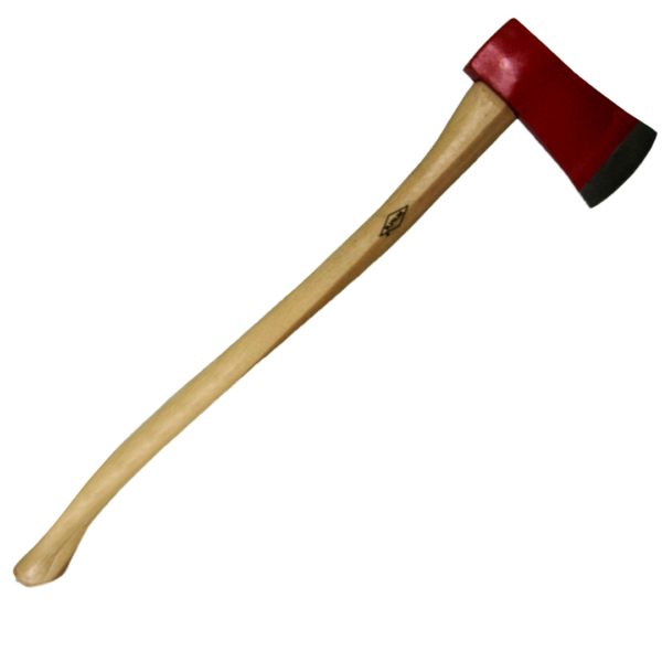 NUPLA® 6 lb Flat Head Fire Axe with 32 in Hickory Wood Handle