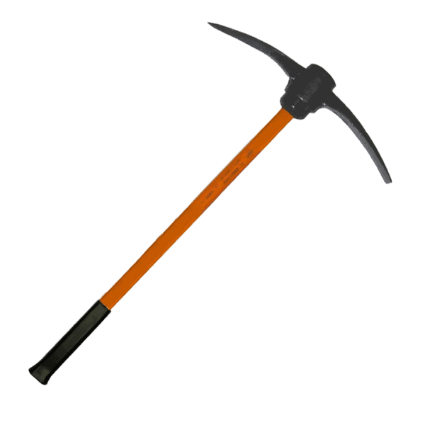 NUPLA® Non-Conductive 5 lb Railroad Pick with 36 in Classic Fiberglass Handle