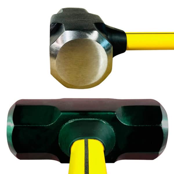 NUPLA® 8 lb Steel Sledge Hammer with 32 in Classic Fiberglass Handle - Image 2