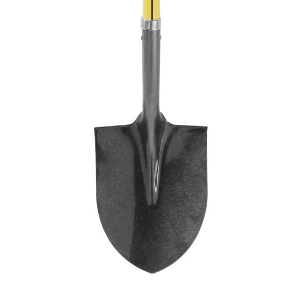 NUPLA® Round Point Shovel with 14 Gauge Blade and 48 in ERGO POWER® Fiberglass Handle - Image 2