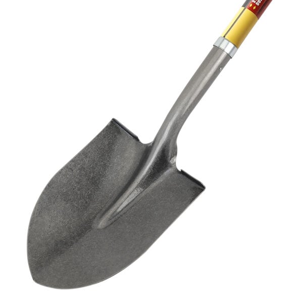 NUPLA® Round Point Shovel with 14 Gauge Blade and 48 in ERGO POWER® Fiberglass Handle - Image 5