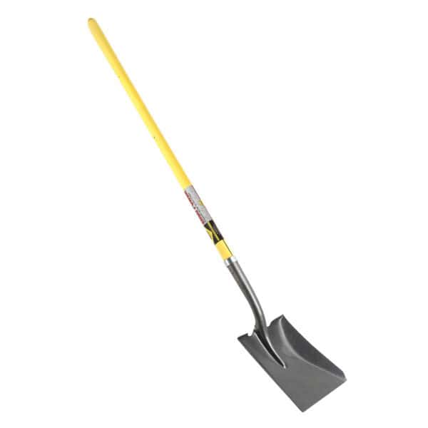 NUPLA® Square Point Shovel with 14 Gauge Blade and 48 in ERGO POWER® Fiberglass Handle - Image 3