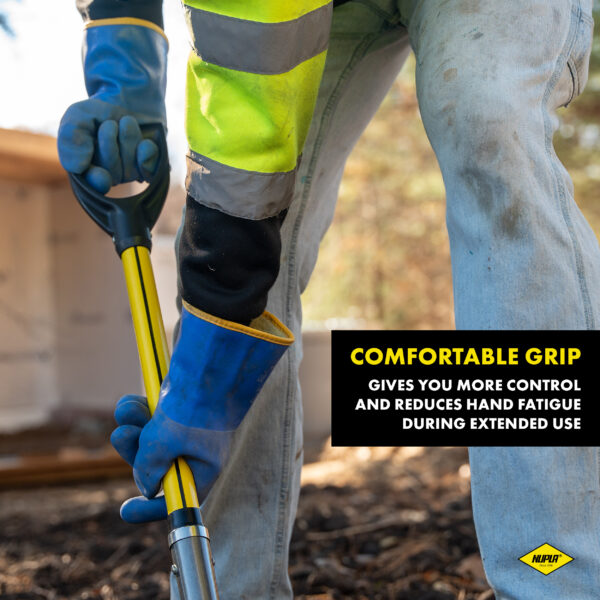 NUPLA® Sharp Shooter Drain Spade with 14 Gauge Blade and 27 in Classic Fiberglass Handle - Image 3